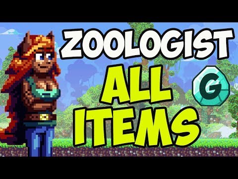 Terraria Zoologist (ALL 35 Items) (EASY) | Terraria Dogs & Cats | Terraria 1.4.4.9