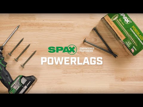 SPAX® PowerLags® – Confidence Drilled Into Every Connection