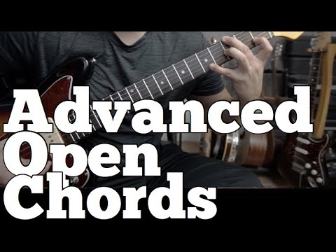 31 Advanced Open String Minor Chords | Guitar Lessons |