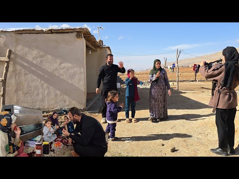 An Exciting Day Begins! Nomadic Banu, New Filmmaker & Organic Homemade Treats!