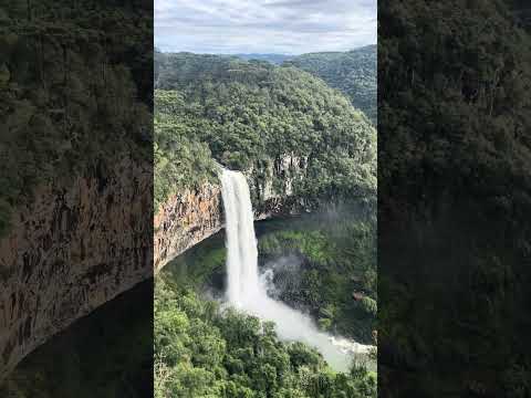 Parque do Caracol, em Canela (RS), é um dos passeios mais lindos da Serra Gaúcha. 🌲💦