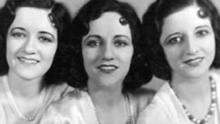 Boswell Sisters "It's The Girl" on Brunswick 6151 (1931) HOT JAZZ & SINGING
