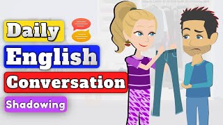 English Speaking Practice with Shadowing | Daily English Conversation for Beginners (A1–A2)