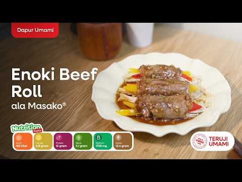 Enoki Beef Roll Teriyaki ala SAORI®