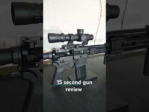 15 second gun review. Daniel Defense DDM4V7-S. #danieldefense #sbr #usmc