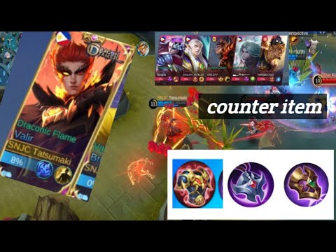 How to counter high damage hero? 3 out of 10 Valir user know about these build.