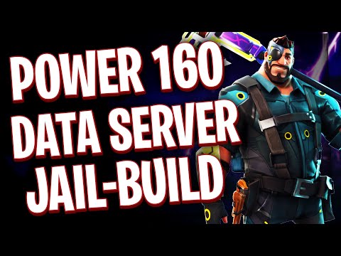 How to AFK a PL 160 Retrive the Data mission! [jail Build] | Fortnite: Save the World