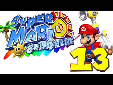 Super Mario Sunshine playthrough pt13 - Shadow Mario and Melon Pusher