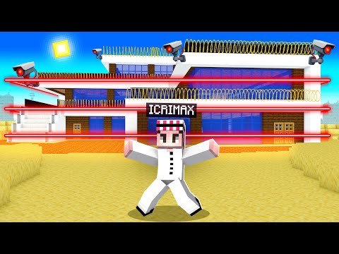 Ich BAUE das SICHERSTE HAUS in Minecraft Hardcore!