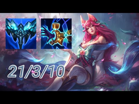 Ahri Mid VS Jayce | KR Challenger Patch 13.18