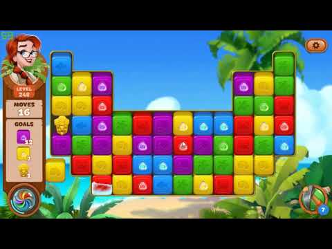 Lost Island Blast Adventure level 248