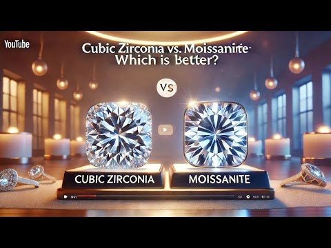 Cubic Zirconia vs. Moissanite | 4 Main Differences