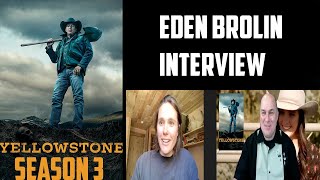 Eden Brolin Interview - Yellowstone Season 3 (Paramount Network) video