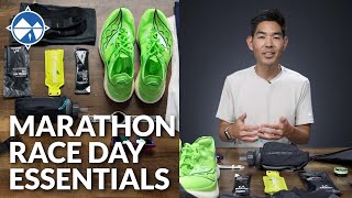 Marathon Race Day Essentials
