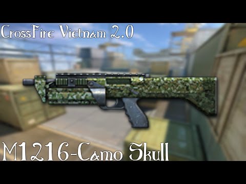 CrossFire Vietnam 2.0: M1216-Camo Skull [HMX] [Dabbzapp]✔