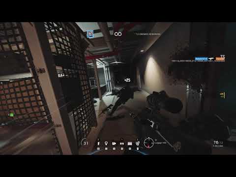 R6 Siege Candela through the floor of Plane