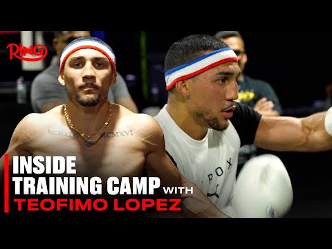 "I'M FIGHTING A ROAD RUNNER!" Teofimo Lopez Intense Training Camp For Shakur Stevenson