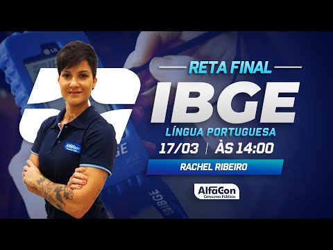 Aula de  Língua Portuguesa  - IBGE - AlfaCon