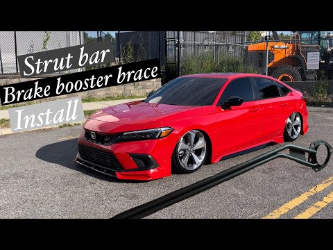 2022 Honda Civic Si 27Won Front Strut Bar & Brake Brace
