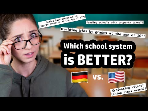 Which school system is BETTER? Education in Germany vs. USA  - Pt. 1 | Feli from Germany