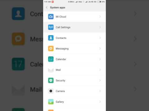 Enable call record in Miui