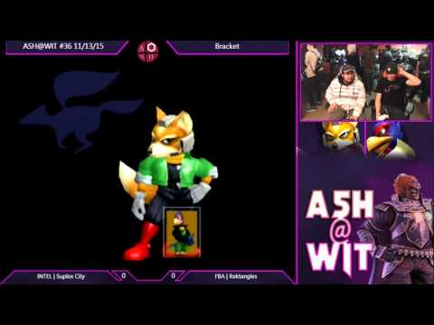 Suplex City (Fox) vs FBA | Rektangles (Falco) - ASH@WIT #36 Melee Bracket