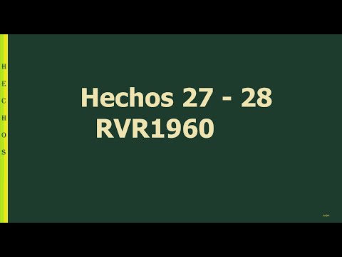 La Biblia hablada / Hechos 27 - 28
