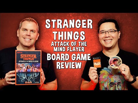 Review of Stranger Things Attack of the Mind Flayer - Netflix Board Game