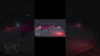 【GTA5】戦闘機でビルのヘリポートに着地してみた