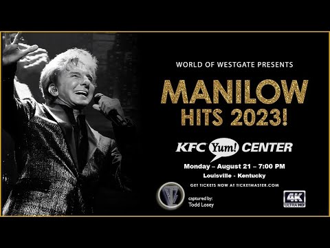 Barry Manilow - "Mandy"/"Could It Be Magic" {4K} (Live) Louisville, KY - KFC Yum! Center (60fps)