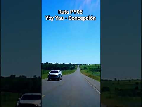 Ruta PY05: Yby Yau - Concepción #rutas #paraguay #viajes #viajemos #paisajes #travel #roadrip #drive
