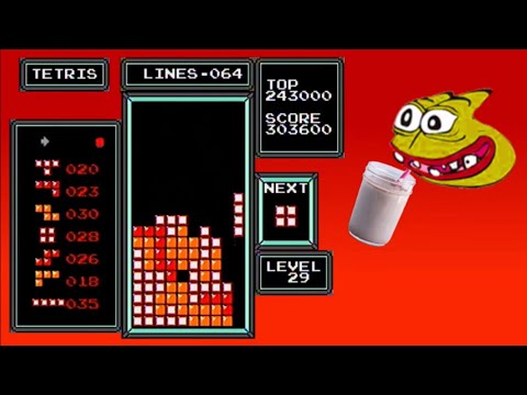 NES Tetris - 347,400 From a 29 Start (Former World Record)