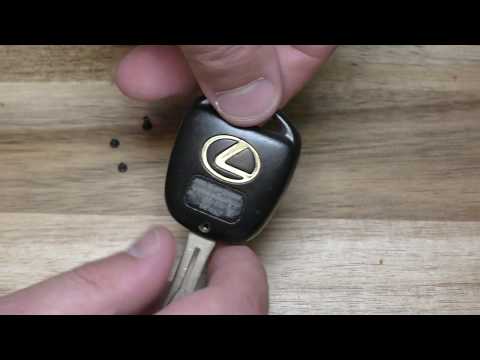 04-09 Lexus Key Fob Battery Replacement - RX330 RX350 RX450h