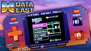 18 GAMES in the NEW Data East Pixel Pocket Pro! | Get Tied to a CHAIR!