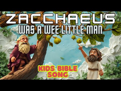 Zacchaeus was a Wee Little Man | Kids Bible Song | NEW ADDED VERSE!