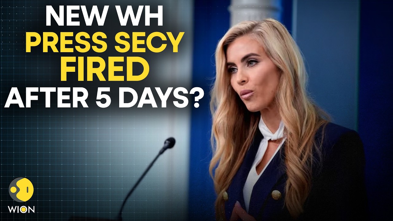 LIVE: Trump FIRES Incoming Press Secretary After 5 Days? Katie Zacharia OUT | WION Live