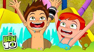 Frightwig at the Water Park | XLR8 vs Slides | Ben 10 | Cartoon Network