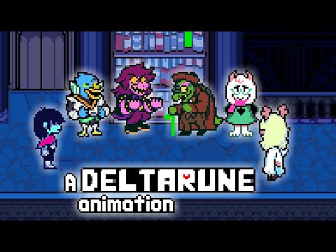 Noelle and Berdly Join Chapter 4 | Deltarune Cutscenes