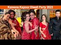 Kareena Kapoor Khan Diwali Party 2023 Alia Bhatt Sara Ali Khan Karisma Kapoor Soha Ali Khan
