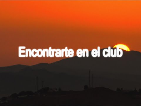 Sebastián Cortés - Encontrarte en el club (Lyric video)