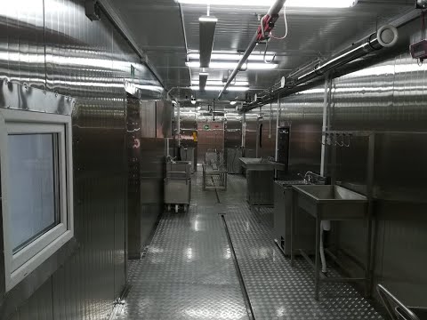 Модульный комплекс убоя северного оленя в Белоярске