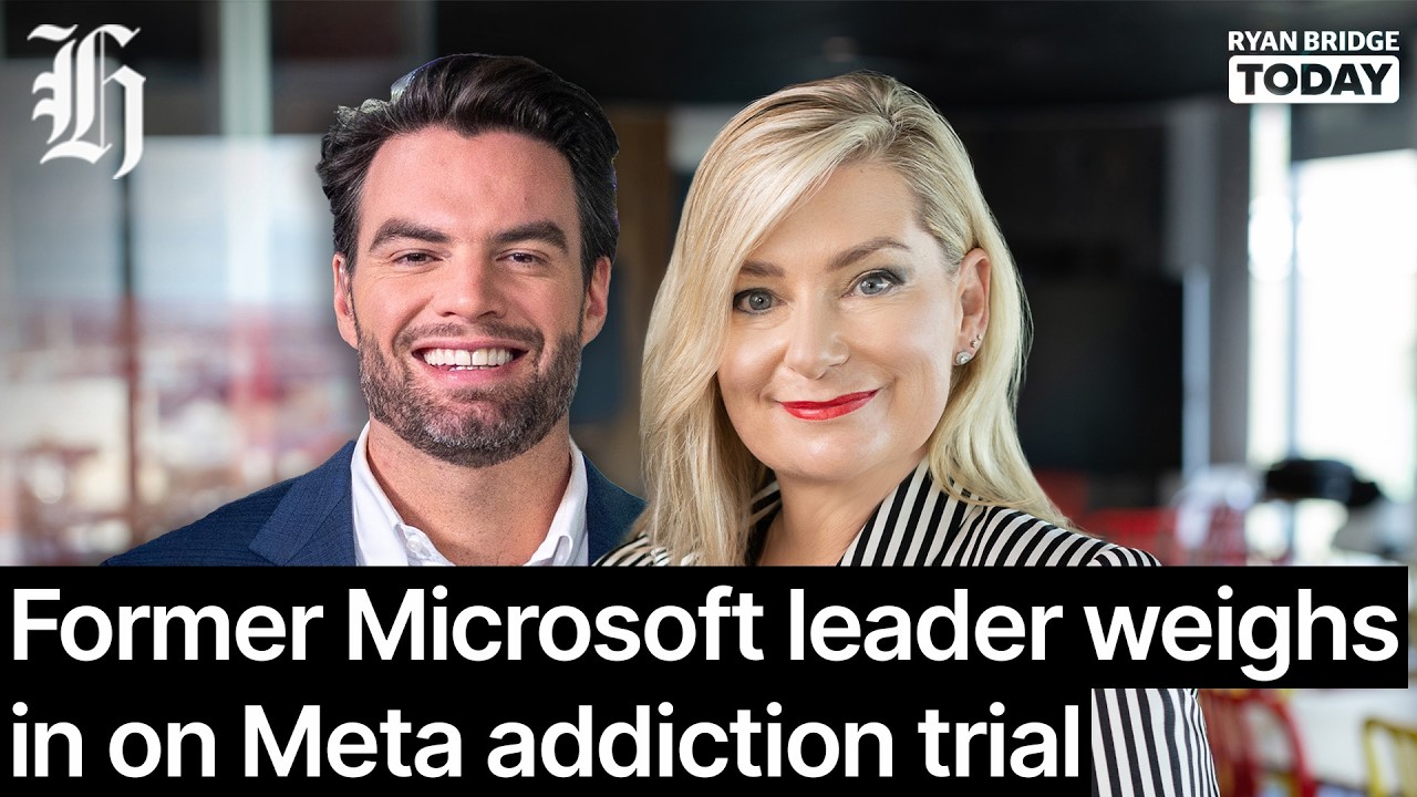 Former Microsoft leader weighs in on Meta addiction trial | Ryan Bridge TODAY