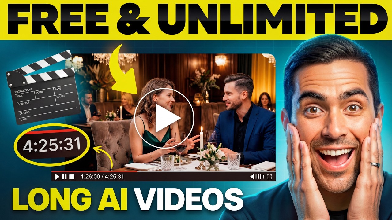 Make LONG AI Videos (FREE & UNLIMITED) in 2026