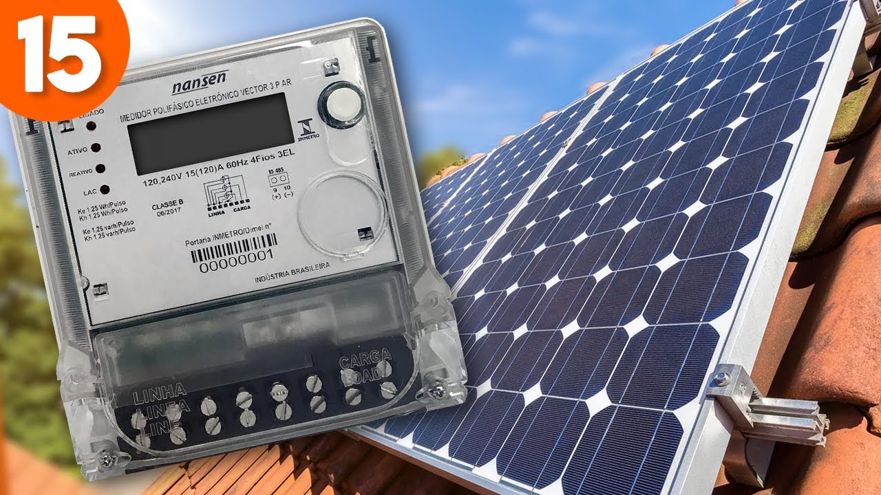 ⏱ Trocaram meu RELÓGIO MEDIDOR para o de ENERGIA SOLAR bidirecional