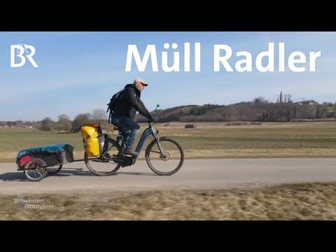 Müll sammeln am Straßenrand: Roman Hackl und sein Hobby | Schwaben & Altbayern | BR