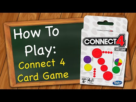 How to play Connect 4 Card Game