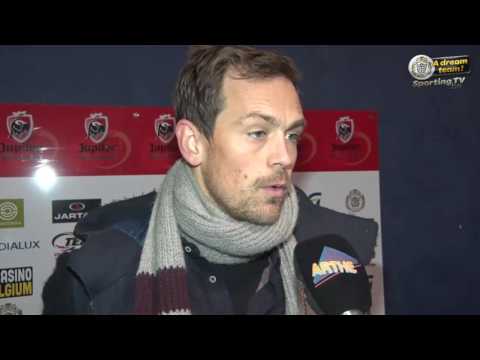Interview De Sutter na KSC Lokeren - Club Brugge