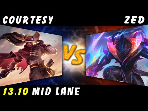 Courtesy - Yasuo vs Zed MID Patch 13.10 - Yasuo Gameplay