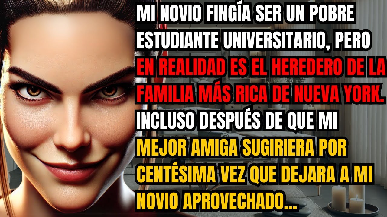 Mi novio fingía ser un pobre estudiante universitario, pero en realidad es el heredero de la familia
