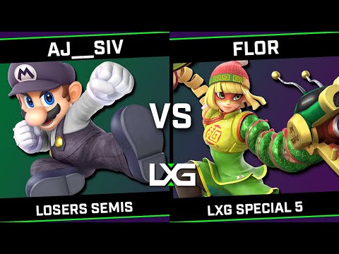 aj__siv (Mario) vs FLOR (Lucina/Min Min) -  LXG Special 5 - Smash Ultimate
